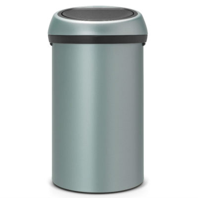 Brabantia 60L Touch Bin – Metallic Mint Brabantia 60L Touch Bin – Metallic Mint